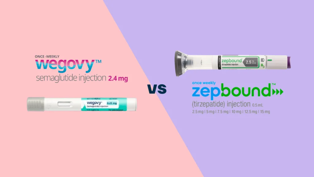 Zepbound vs Wegovy Which Drug is Better for Quick Fat or Weight Loss in 2024